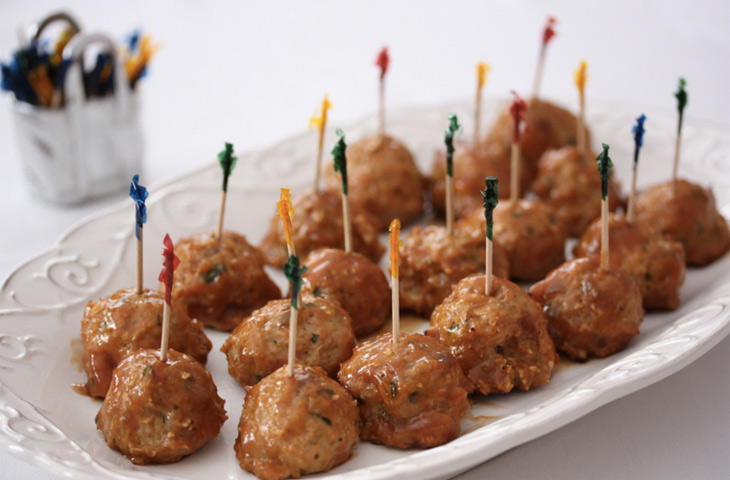 Фрикадельки з кисло-солодким соусом