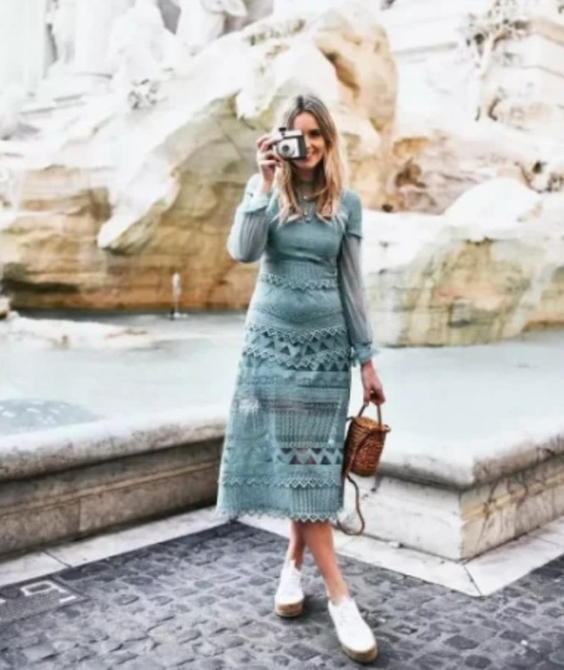мереживні і в'язані сукні