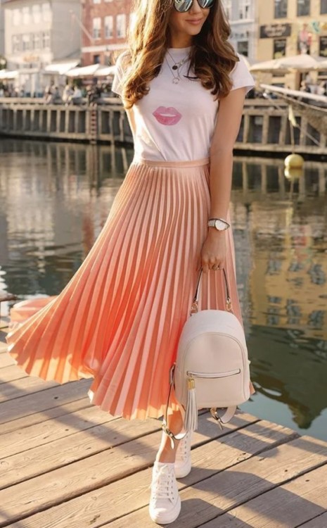 Колірна палітра плісированих спідниць