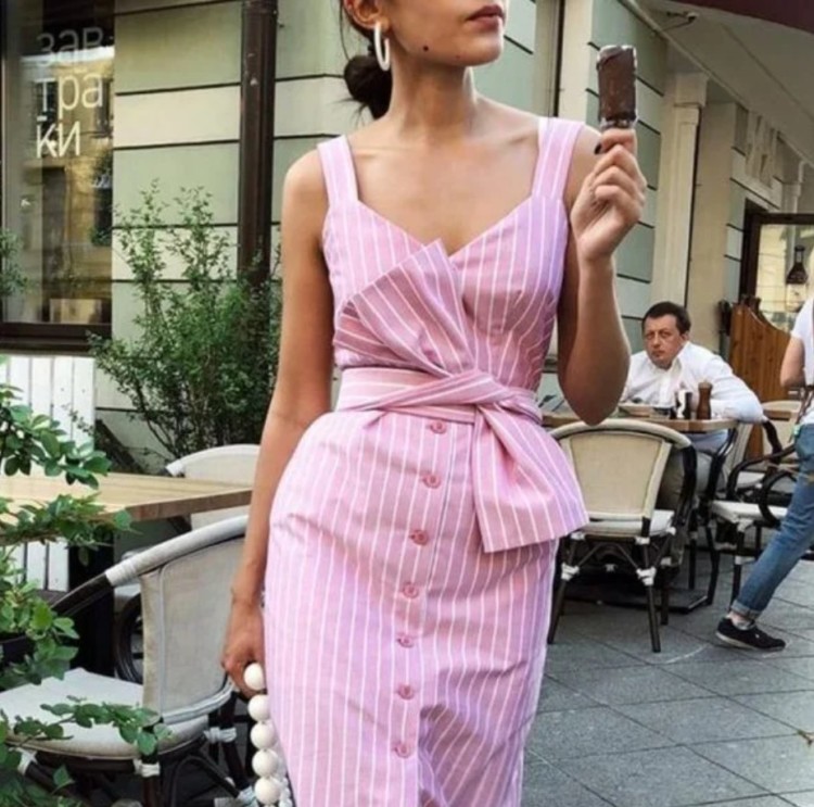 сарафан-футляр