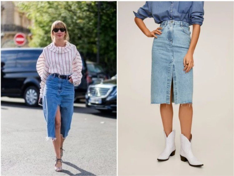 Спідниці з деніму 2020