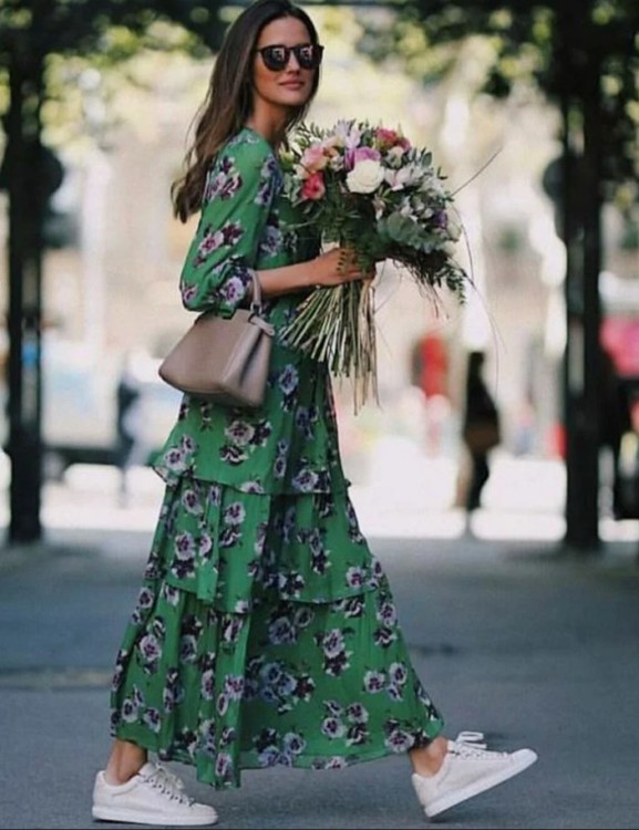 сукня з принтом