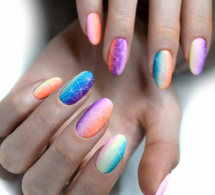 вертикальне омбре