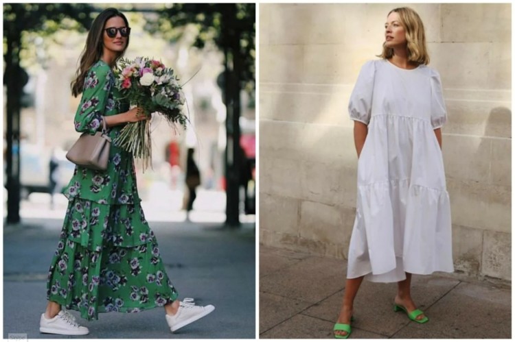 багатошарові сукні