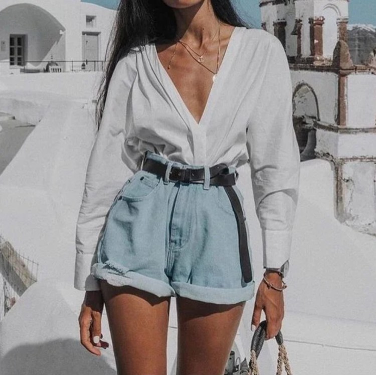 біла сорочка на літо