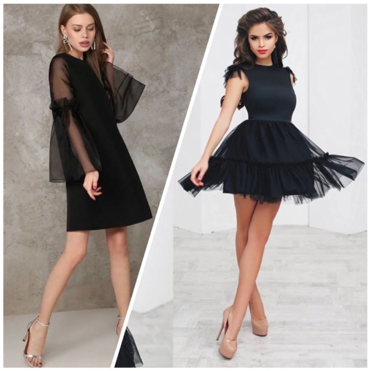 чорна сукня