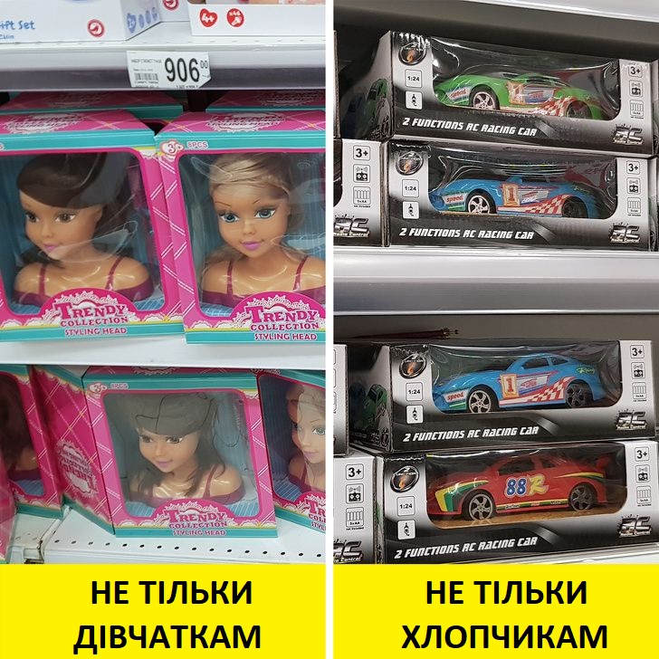 гендерно-стереотипні іграшки