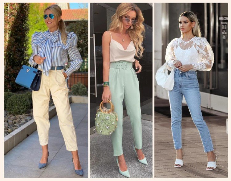 однотонні літні брюки