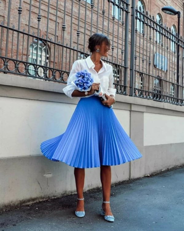 плісирована спідниця