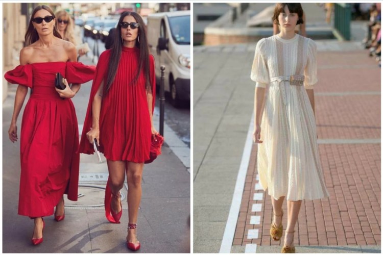 плісировані сукні