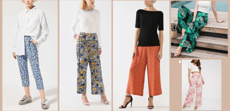 принти на брюках