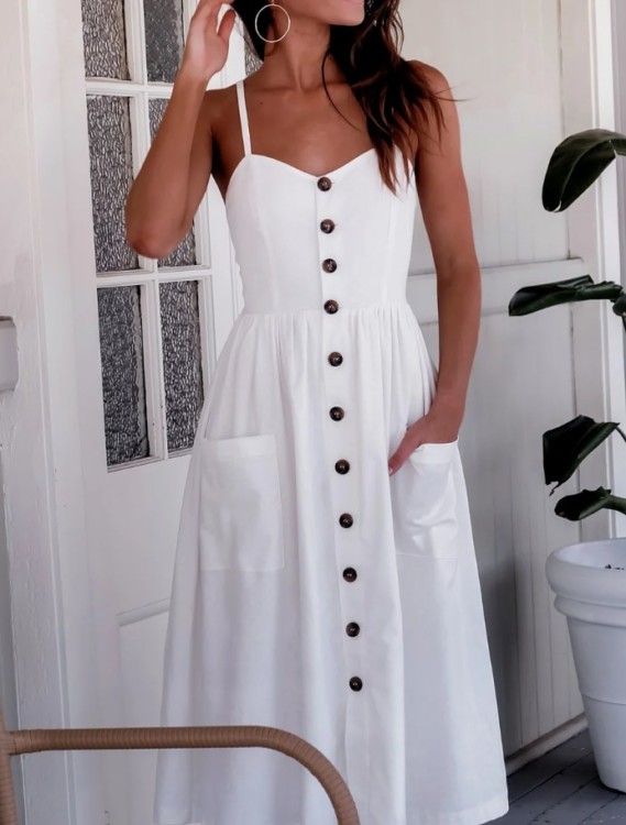 сарафан на гудзиках