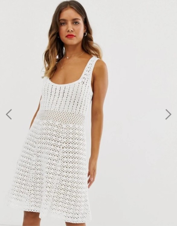 сукні в техніці кроше