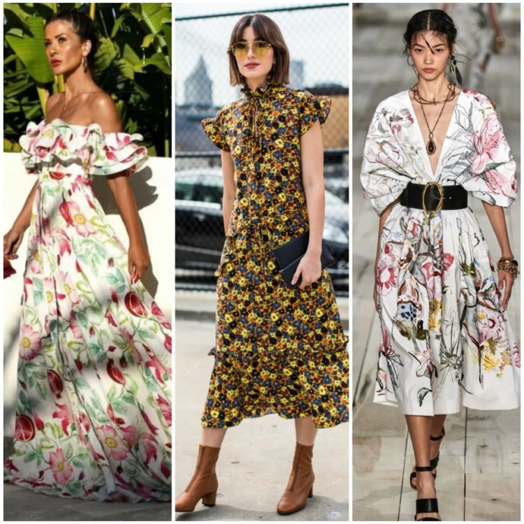 сукні з квітковим принтом