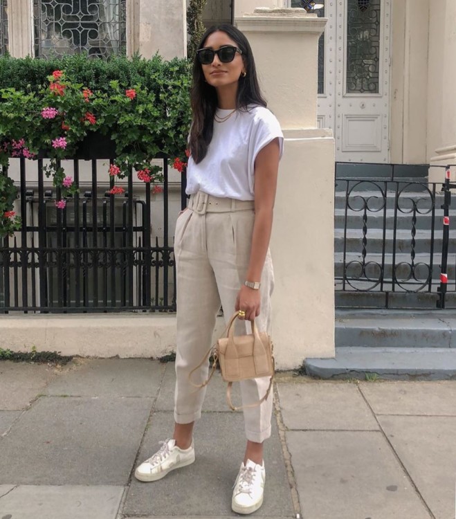 брюки з завищеною посадкою