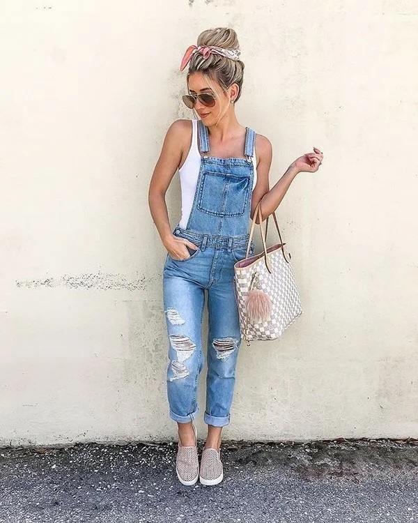 джинсовий комбінезон 1