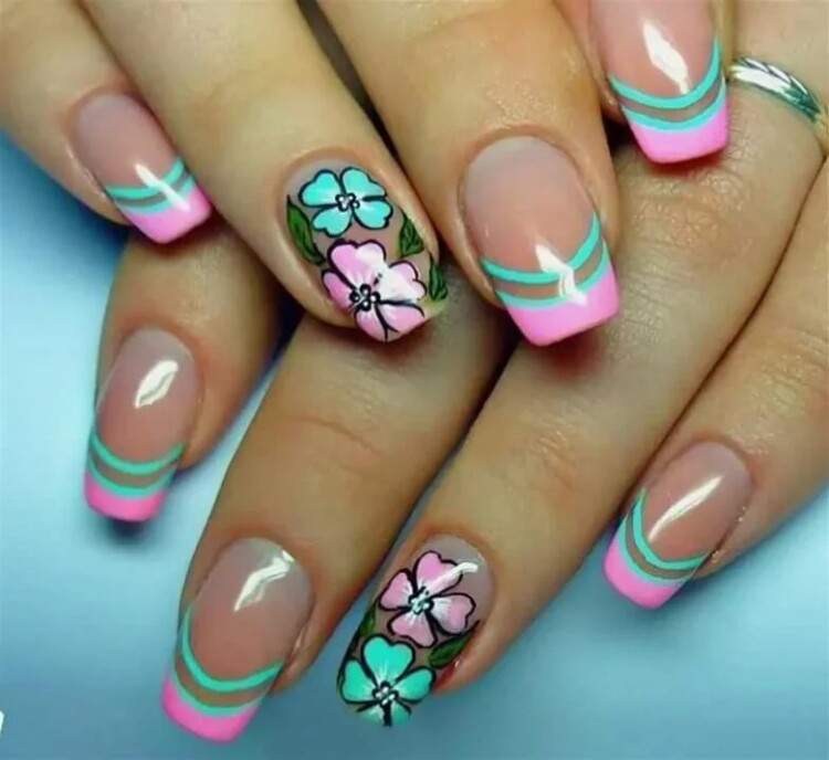 французький манікюр 4