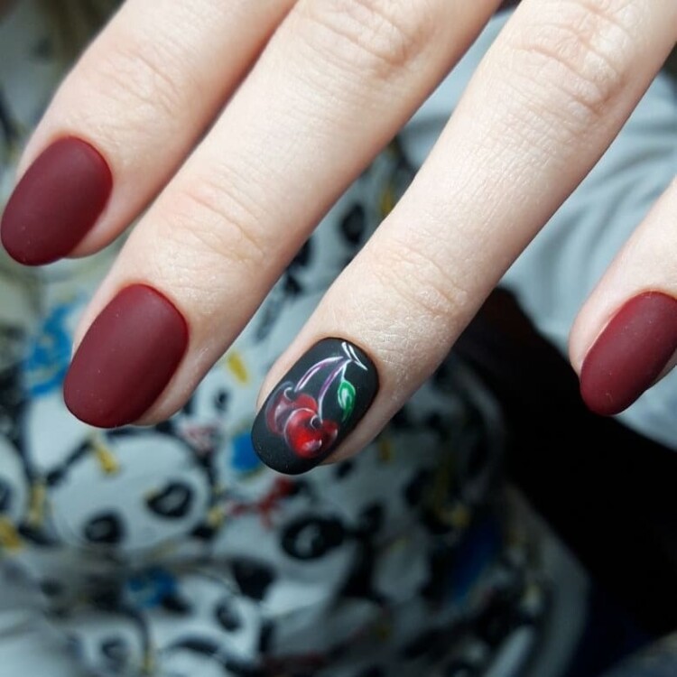 манікюр на короткі нігті 14