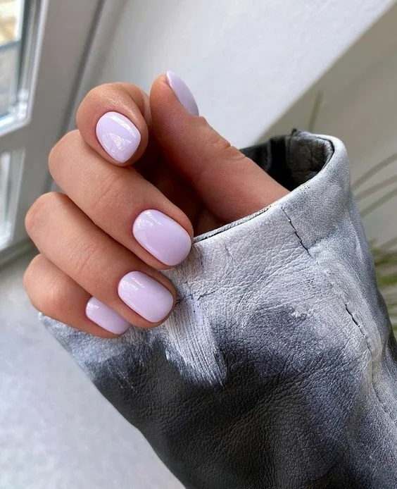 однотонний манікюр