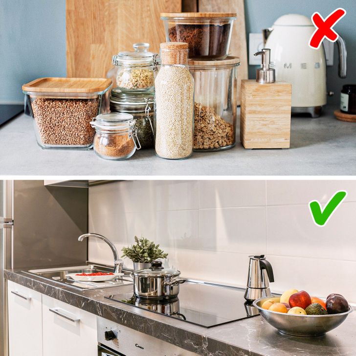 Організуйте зберігання продуктів