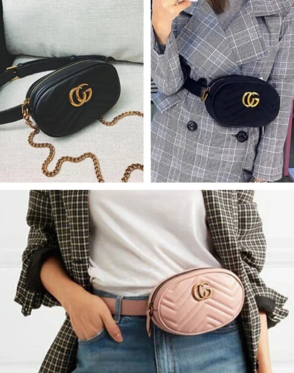 овальна сумка на пояс