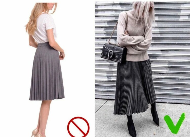 плісирована спідниця