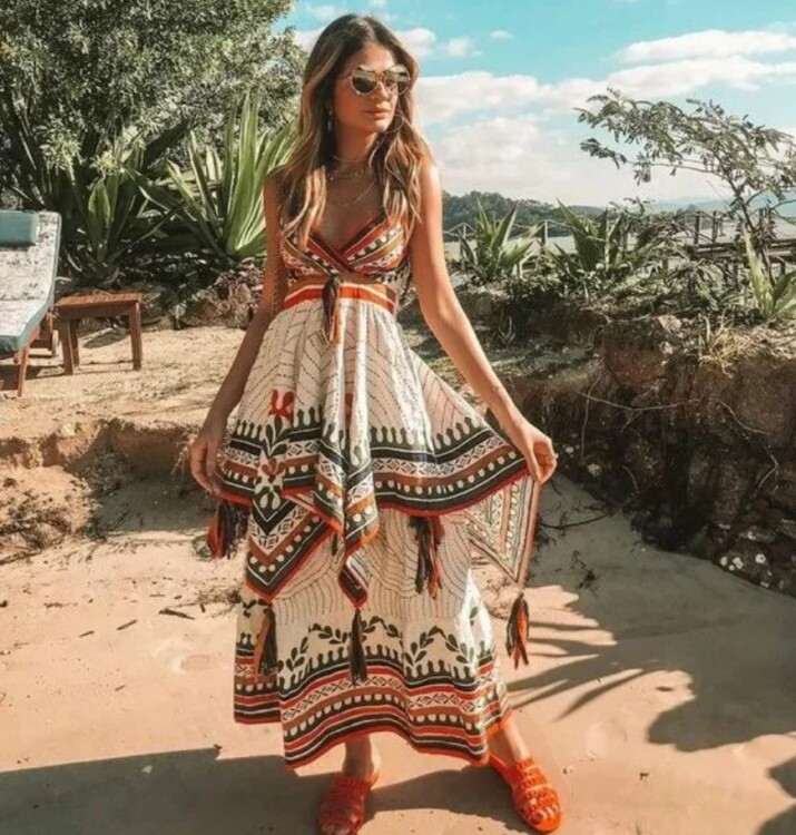 сукня в бохо стилі
