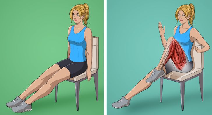 біг в кріслі