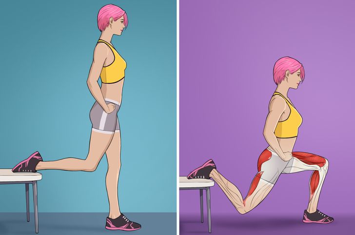 Болгарські спліт-присідання