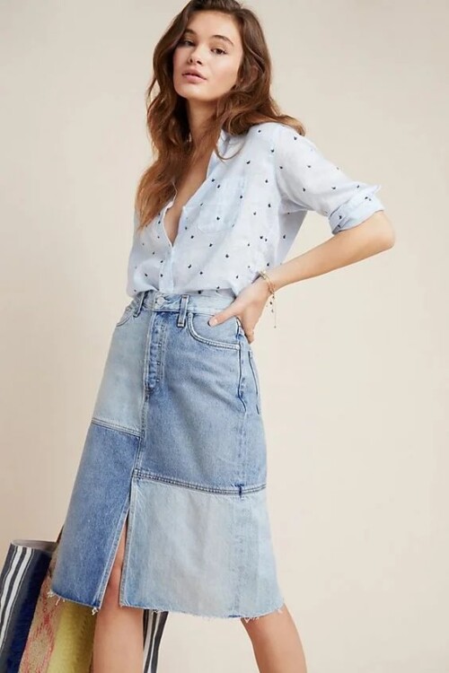 джинсова спідниця