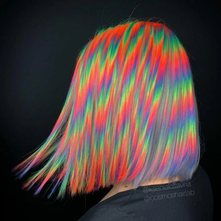 Glitch hair
