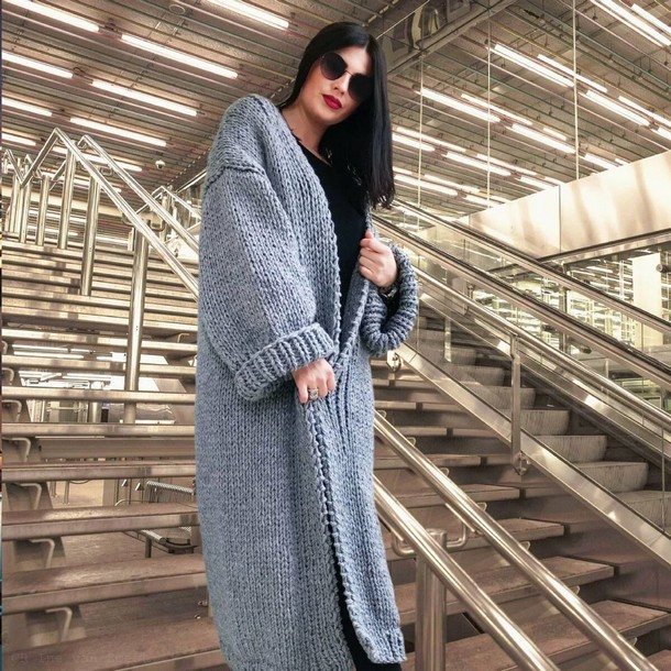 кардиган пальто