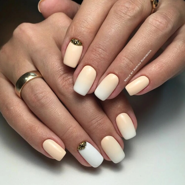 омбре жовтого кольору