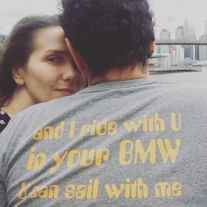 Орейро з чоловіком