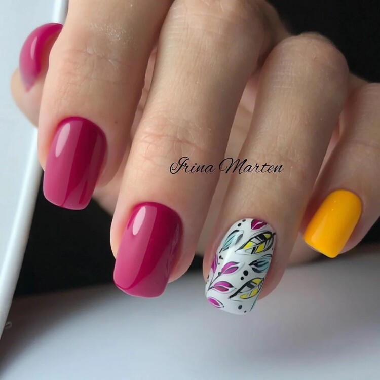 осінній манікюр