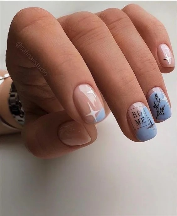 рослини в манікюрі