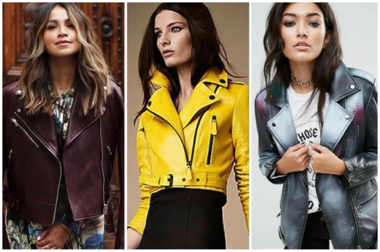 шкіряні куртки