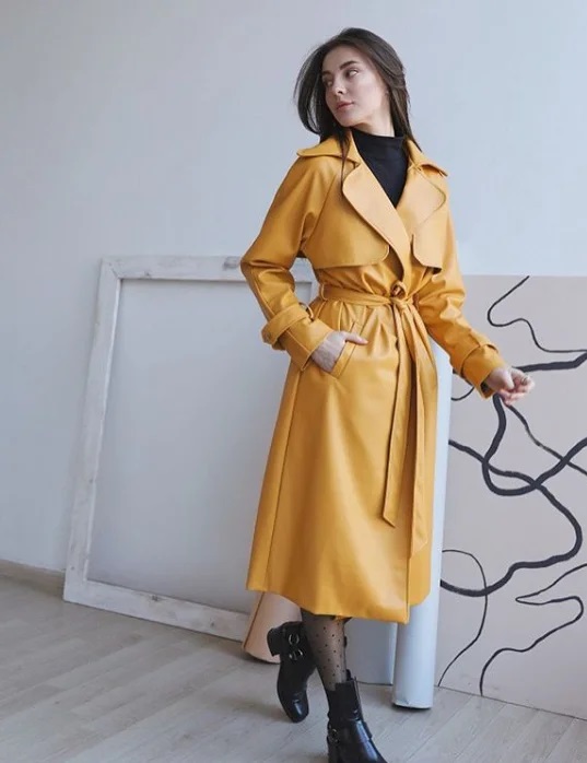 шкіряні плащі