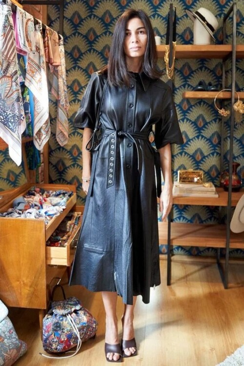 шкіряні сукні