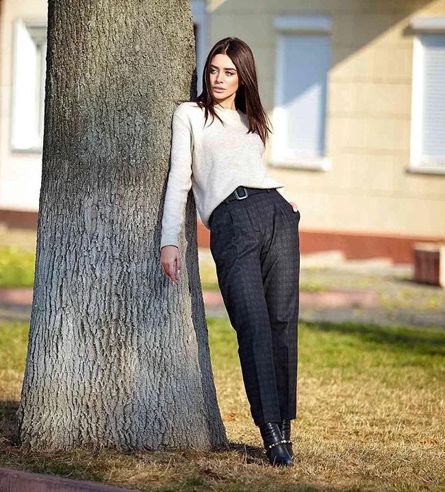 штани з вовни