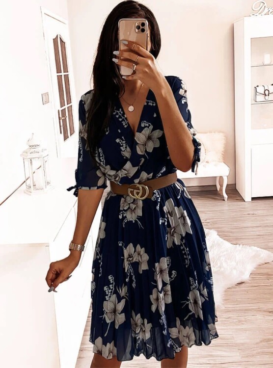 шифонова сукня-міді