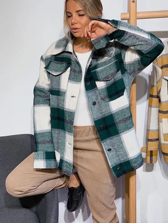 сорочка в клітинку