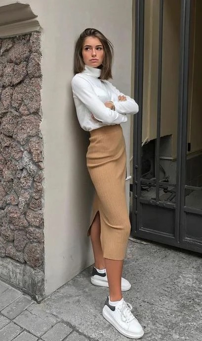 спідниця олівець