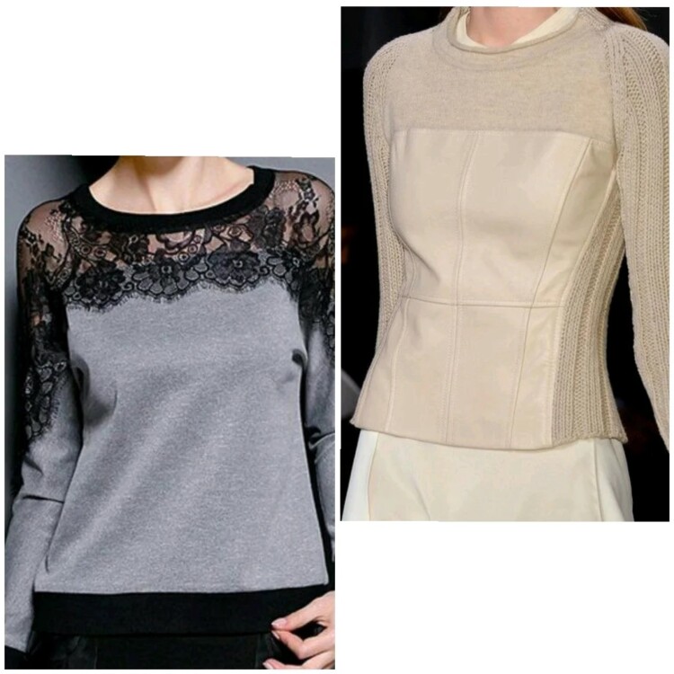 трикотаж з мереживом