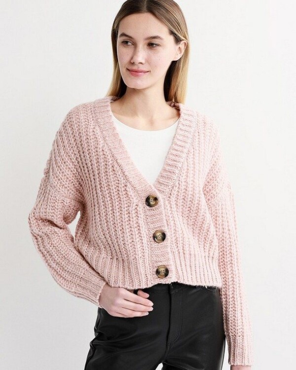 укорочений кардиган 2