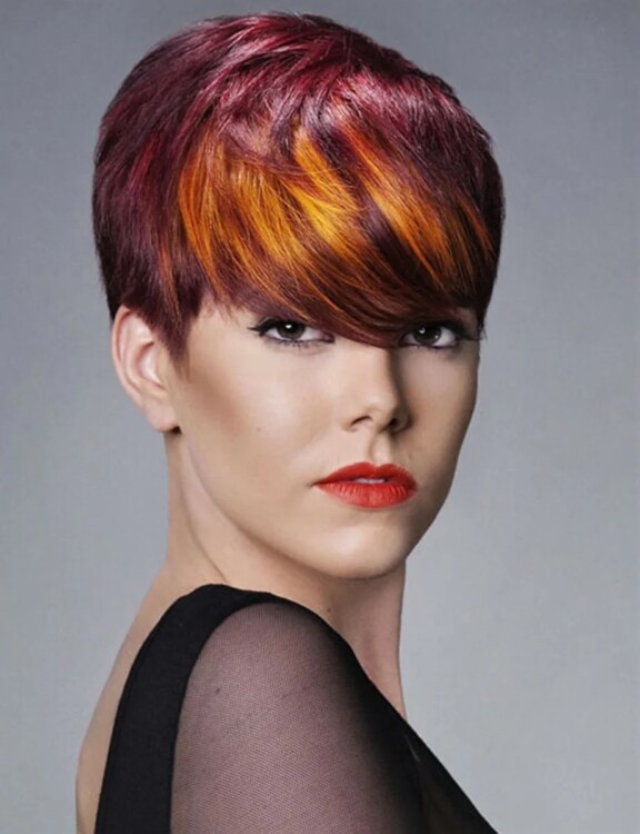 яскраве фарбування