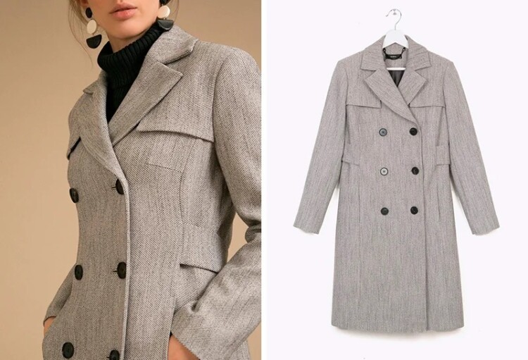 жіноча варіація чоловічого пальто