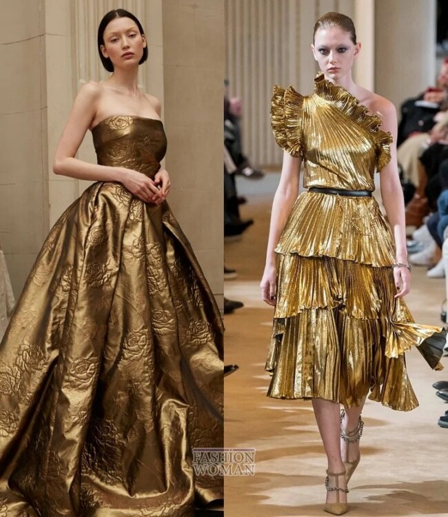 золоті сукні