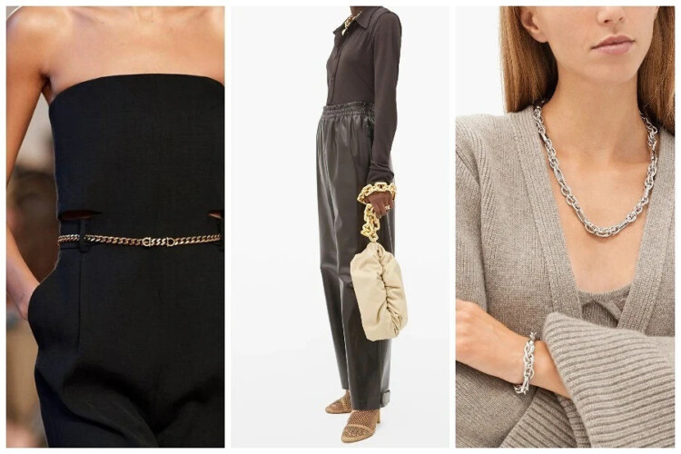 Аксесуари або прикраси з ланцюгами