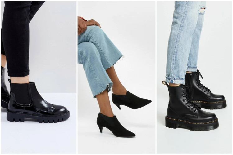 черевики та ботильйони